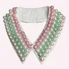 女の子のためのピンクの真珠のネックレス