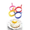 Utensili creativi per uova Stampo per frittata in silicone di forma rotonda per friggere le uova Stampo per cucinare pancake Colazione essenziale