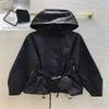 designers Womens Designer Jacket Hooded Outerwear Fashion Solid Color Windbreaker Casual Ladies Coat Clothing