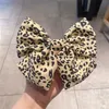 Leopard Muster Polka Dot Band Süße Bogen Haar Clip Neue Frühling Clip Mode Frauen Mädchen Haarspangen Bowknot Haar Pins Kopfbedeckungen
