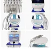 Ice Blue Magic Mirror Skin Analyzer Face Lifting Microdermoabrasion Oxygen Sprayer Hydrodermabrasion Deep cleaning Machine 7 IN1