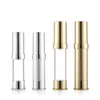 5 ml da 10 ml 15 ml 20 ml 30 ml come bottiglia di pompa a lozione airless timbing a caldo oro olio essenziale crema di panna sotto-bottiglia