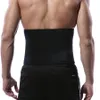 Bekväma slitstarka Neopren Slimming Bälten Fitness Workout Bastu Sweat Bands Body Shapers Abdomen Tummy Shapewear med telefonficka DHL