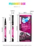 YANQINA Liquid Eyeliner 2.5g Quick Drying Waterproof Non-smudge Eye Liner Pencil In 4 Colors Black Brown Blue Purple 8607#