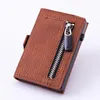 Plånböcker bycobecy män rfid knapp smart plånbok hållare hasp automatisk upp kort mynt handväska 20219651064