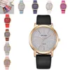 Designer horloge merk horloges luxe horloge met frosted wijzerplaat dames analoge pols lederen band jurk accessoires reloj para damaa