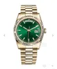 U1 usine ST9 cadran vert Date mouvement automatique 40MM hommes montre montres en acier inoxydable 316L Bracelet hommes montres