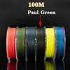 STRANDS Gevlochten vislijn 100m PE Super Strong Pull naadloos weven Multifilament Outdoor Funsports Braid