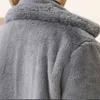 Elegancki zimowy Fur Coat Kobiety Moda Pluszowe Faux Norek Płaszcze Luźna Kurtka Wysokiej Jakości Grube Ciepłe Kurtki 211130