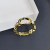 Bijoux de créateur de luxe femmes anneaux double doigts bague avec et diamant bagues de fiançailles de mariage mode style5947731