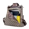Den nya ryggsäcken Kvinnor 2022 Casual och lättmärkt mode ryggsäck, enkel tryckt singel-axel dual-use resväska