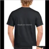 T-рубашки Tees S Одежда одежды Drop Доставка 2021 Классический базовый твердый ультра мягкая футболка стиль мужская с коротким рукавом летняя рубашка хлопок