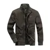 가을 남성 재킷 100% 면화 카케 타 캐주얼 솔리드 패션 빈티지 따뜻한 조끼 코트 고품질 m-5xl 겨울 재킷 남자 210820