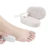 new Double Sided Foots Grinding Stone Cleaning Brush Foot Skin Care Clean Tool Natural Pumice Stones Pedicure Exfoliate Tools EWA6387