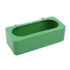 Other Bird Supplies Inside Outside Splash-Proof Pet Parrot Food Bowl Trough Cage Hanging Water Tray Box Bathing Tub Accessories