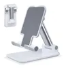 2021 Retractable Folding Desktop Stand ABS Lazy Tablet Ipad Mount Universal Desk Mobiltelefonhållare 360 ​​grader Justerbar