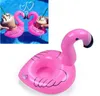 US Stock Aufblasbarer Flamingo-Getränkebecherhalter, Poolschwimmer, Bar-Untersetzer, Schwimmgeräte, Kinderbadespielzeug, kleine Größe