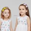 Fasce per capelli con fiocco colorato per bambini, ragazze, glitter, fascia per capelli, gioielli di moda