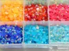 Decorações de arte da unha 15 GRIDSBox Jelly Resina Rhinestones Flatback Ab Crystal Strass 3D Charms Gems Manicure Bulk TC0429859735