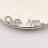 2023 CCity Simple 18K Plaqué Or 925 Argent Marque De Luxe Designers Lettres Stud Géométrique Célèbre Femmes Ronde Cristal Strass Perle Boucle D'oreille Bijoux De Mariage