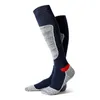 Sportsocken für Herren, lang, professionell, bequem, Baumwolle, warm, Schutz, Training, verdicken, Wandern, Winter, Ski, Snowboard, 1 Paar