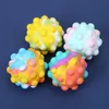 Pops Bolha Dimple Ball 3D Fidget Fidget Toy Decompression Squeeze Brinquedos Para Crianças Adult Family Interactive Toys Sensory
