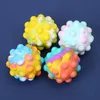 Pops Bolha Dimple Ball 3D Fidget Fidget Toy Decompression Squeeze Brinquedos Para Crianças Adult Family Interactive Toys Sensory