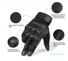 Touch Screen Hard Knuckle Luvas Táticas PU Arro de couro Combate Airsoft Outdoor Sport Ciclismo Pintball Huntball Swat