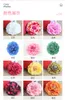 peony Rose Artificial Flower Brooch Bridal Wedding Party Hairpin Women Hair Clips Headwear Girls Festival Hairs Accessories