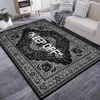 tapis noirs pour le salon