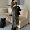 Printed Flowers Chic Women Sweet Sale V-Neck High Waist Gentle Slim Vintage Long Dress Elegance Vestidos 210525