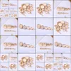 Madeira solta contas jóias Woodgrain branco redondo bead espaçador para bracelete diy fazendo 6,8,10,12,14, 16mm entrega de queda 2021 oj2ii
