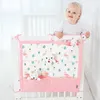 Brand New Baby Cot Bed Hanging Storage Bag Crib Cot Organizer 60*50cm Toy Diaper Pocket for Bedding Set Flaming