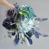 Bouquets de lavande Fleurs Nouveauté Accessoires de mariage fantaisie Bouquets de mariée 40 * 38cm