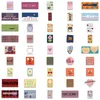 90pcs/Lot Ins Style Korean Sweet Stickers Waterproof Sticker For Laptop Skateboard Notebook Luggage Water Bottle Car Decals Kid Toys Gifts
