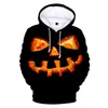 Halloween-Pullover, Horror-Serie, Cosplay, 3D-Kapuzenpullover für Kinder