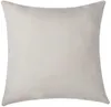 blank sublimation plain burlap pillow case 18x18 inches white cotton linen cushion cover diy home sofa throw pillowcase