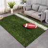 Honkbal Groen Voetbal Tapijt Kinderkamer Voetbal Tapijt Field Parlor Bed Living Floor Mats Kinderen Grote Rugs Home Mat 008 210626