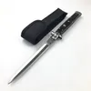 6Models 13 -calowy włoski Ab chrzestny Mafia Stiletto Nóż poziome taktyczne noże 440C Blade automatyczne polowanie na kemping Survival6690395