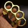 NY GILDED Tjock 13mm Steel Brass Knuckle Duster Color Black Plating Silver Hand Tool Ctch High Quality 1703 Z28032568