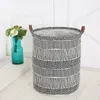 Ins Storage Baskets Bins Kids Room Toys Bags Bucket Clothinizer Laundry Bag Canvas Bat Polka Dot SF186ZWL5991990