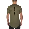 Yaz Spor T Gömlek Erkekler O Boyun Mesh Erkek Kısa Kollu T-shirt Hızlı Kuru Tee Üst Erkek Slim Fit Gym Tee Gömlek Homme 210421