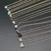 Irregular Natural Crystal Stone Handmade Pendant Necklaces Link Chain Chokers For Women Girl Fashion Party Club Decor Jewelry