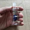 10mm mini cacóia de vidro de vidro fumar fumo SHISHA DIFISHA DE VIDRO DE VIDRO DIPOSÁVEL BOLOGADOR DE OIL TBACCO TANQUEI acessórios de cinzas Bongo Percolater Bubbler presentes inteiros