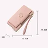 Brieftaschen 2021 Luxus Brieftasche Frauen Lange Leder Kartenhalter Beutel Reißverschluss Telefon Tasche Geld Tasche Damen Geldbörse Kupplung W263