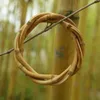 Unique Handmade Twisted Natural Bamboo Root Bangle Bracelet Q0719