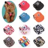 개암 여름 애완 동물 모자 모자 야외 개 야구 모자 캔버스 작은 고양이 자외선 차단 액세서리 패션 하이킹 애완 동물 제품 s m 사이즈 8 색