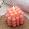 Craft Tools Geometry Candle Silicone Mold Handmade Ornament Plaster Soap Aroma Wax For Making Mousse Cake Home Decor233m