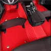 Specialiserad på produktion Porsche Cayman Panamera Cayenne Mat Högkvalitativ bil upp och ner två lager av läder filtmaterial smaklös icke-toxisk
