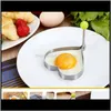 Tools Kitchen, Dining Bar Home & Garden Drop Delivery 2021 Stainless Steel Fried Star Heart Shaper Pancake Mould Creative Flower Frying Egg M